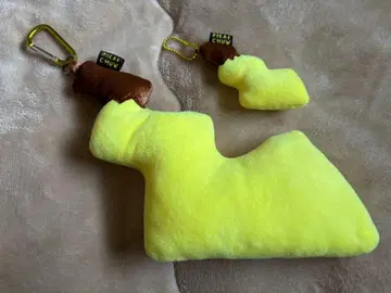 포켓몬 피카츄 봉제 인형 키링 대소 세트 ( 수컷 )