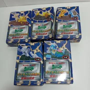 레어 포켓몬 10번 승부 숙명의 대결 디오라마 피규어 전 5종 미개봉품