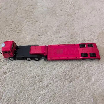 [ 가격 인하 ] 미쓰비시 후소 빨간색 트레일러 타입