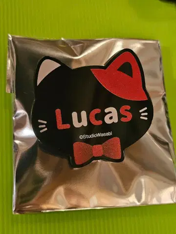 악마 집사와 검은 고양이 난자타운 아쿠네코 네임 배지 컬렉션 루카스