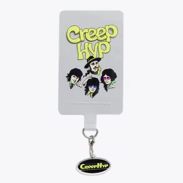 크리프하이프 4인 얼굴 폰탭 키링