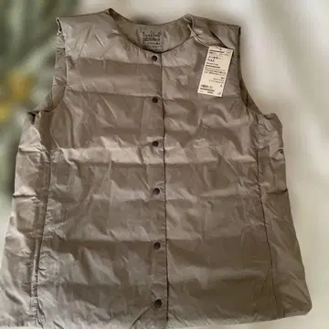 MUJI 노카라 다운 베스트 여성용 L