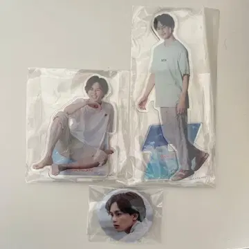 미나토 상사 코인 랜드리 미나토 아키라 아크릴 스탠드 캔뱃지