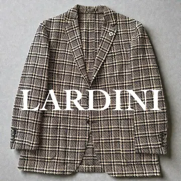 미사용급 LARDINI 테일러드 자켓 레어 사이즈 54
