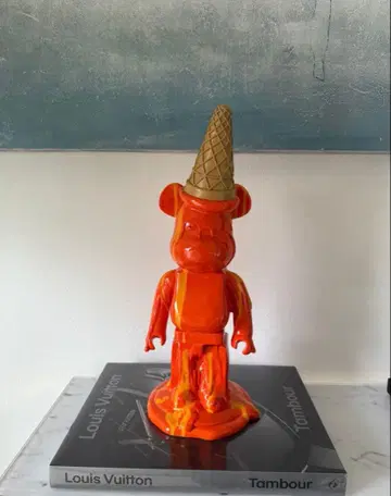 새상품 KARE 40cm 젤라토 베어 오렌지