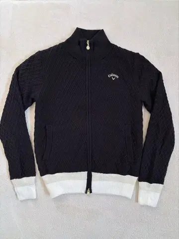 캘러웨이 골프 니트 지퍼 가디건 S