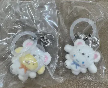 포근포근 스노우 표시 액세서리 폼폼푸딩 시나몬 롤 세트