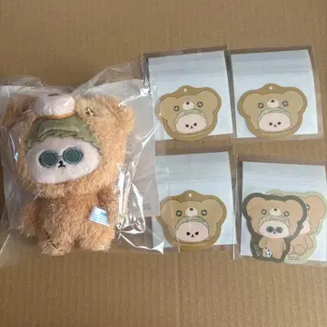 주술회전 하구하구미 세가 럭키 쿠지 나나미 켄토 봉제 인형 스티커