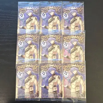 니지산지 Dytica x 산리오 랜덤 사진풍 카드 호시미치 쇼