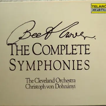 도호나니 베토벤 교향곡 전집 클리블랜드 교향악단