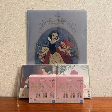 제일복권 디즈니 프린세스 백설공주 아크릴 키링 4개 세트