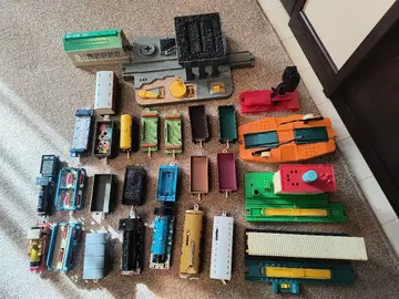 레어 프라레일 토마스 차량과 화차, 풍경 묶음 판매 정크