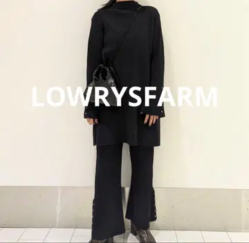 [ LOWRYSFARM ] 니트 셋업