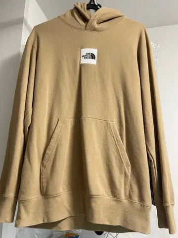 THE NORTH FACE 베이지 후드티