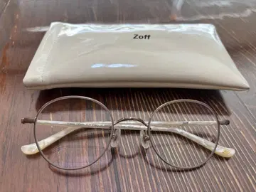 Zoff 라운드 안경 메탈 프레임