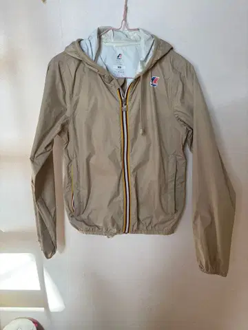 K-WAY K웨이 베이지 XS 발수 후드티