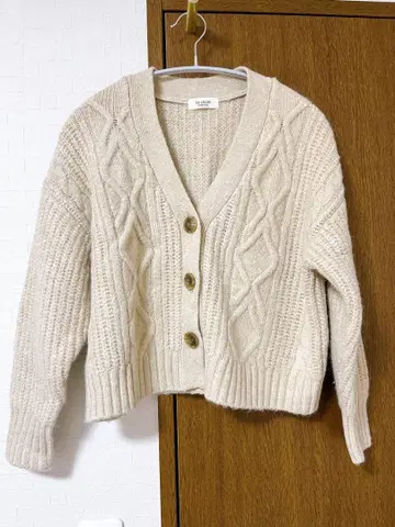 테치치 쇼트 니트 가디건 니트 세트 새상품급