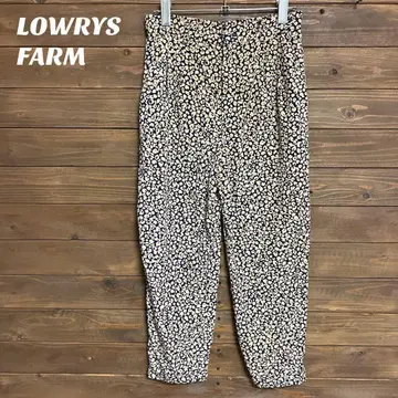 [ 로리즈팜 ] LOWRYS FARM 올 패턴 캐주얼 팬츠 F