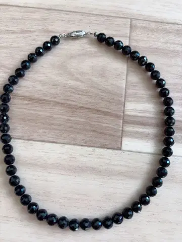 GSILVER 목걸이 오닉스