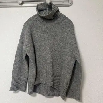 갤러리 바이 파인 울 터틀넥 스웨터 니트