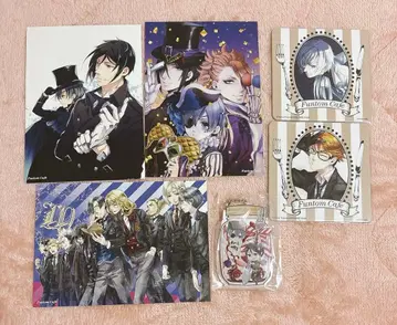 흑집사 엽서 코스터 아크릴 키링