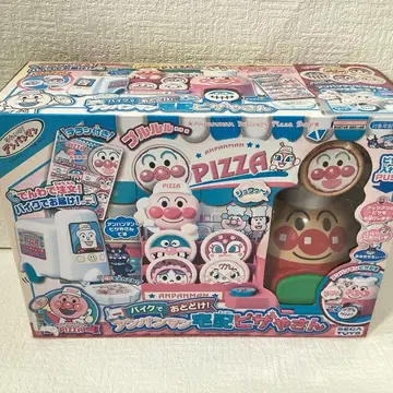 SEGA FAVE 호빵맨 바이크로 배달! 호빵맨 택배 피자 가게