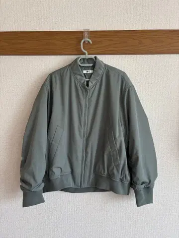 유니클로:C 봄버 자켓 XL UNIQLO 그린