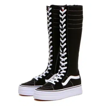 레어 Vans 블랙 롱 부츠