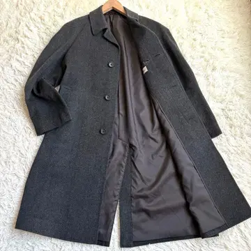 컨디션 최상 스텐카라 코트 캐시미어 100% 헤링본 롱 기장 XL 상당