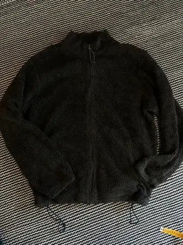 CHAPS 보아 자켓 다크 브라운 XL