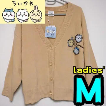 [ 새상품 ] 치이카와 (먼작귀) 니트 가디건 M 베이지 여성용 긴팔