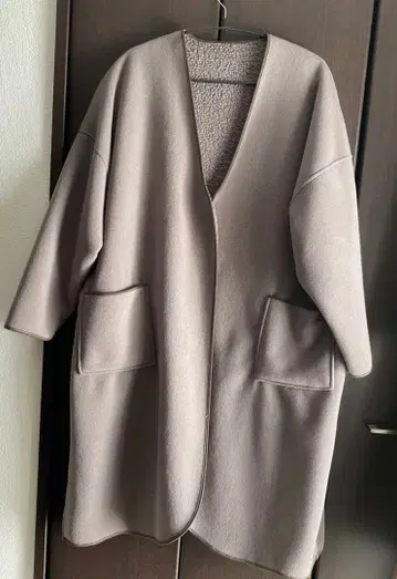 Samannsa Mos2 blue 리버서블 코트