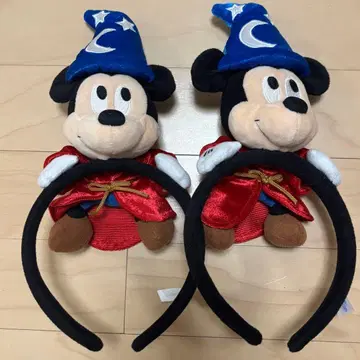 미키마우스 마법사 머리띠 2개 세트