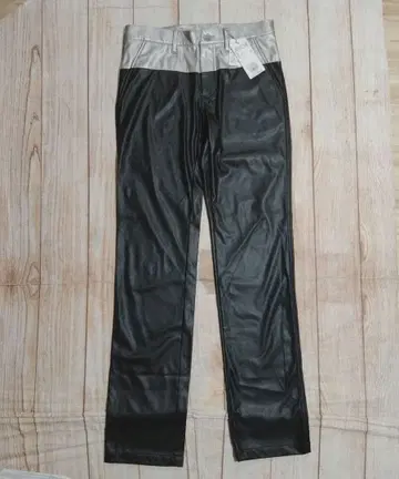 새상품 DANCE WITH DRAGON 댄스위드드래곤 가죽 팬츠