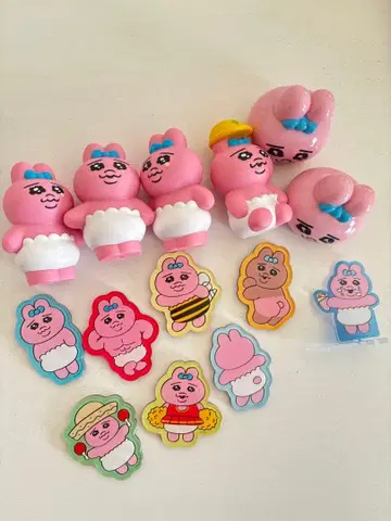 빤쮸토끼 마그넷 프렌즈 아크릴 스탠드 가챠