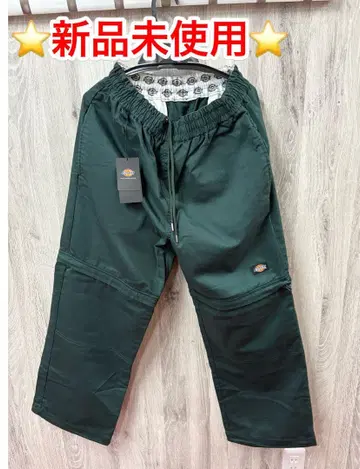Dickies 워크 팬츠 다크 그린 미사용 새상품