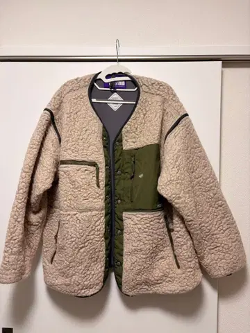 THE NORTH FACE 퍼플 라벨 플리스 가디건