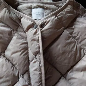 URBAN RESEARCH 베이지 다운 자켓