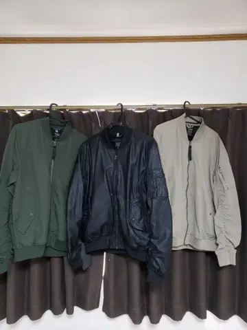 워크맨 MA-1 자켓 L 사이즈 올리브 베이지