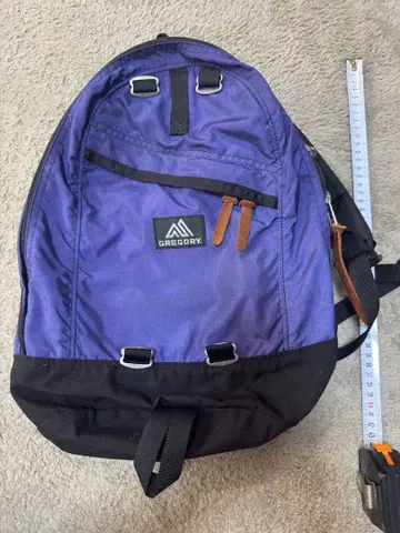 GREGORY 백팩 보라색 블랙