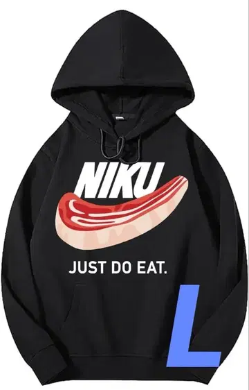 NIKU 육 후드티 맨투맨 빅 실루엣 재미있는 후드티