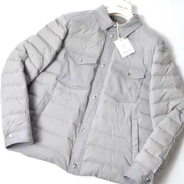 미사용 L.B.M.1911 루비암 다운 자켓 50 그레이 행거 포함