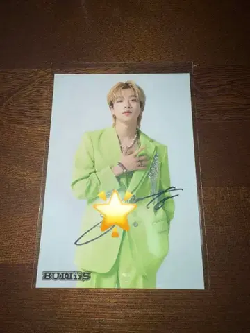 BUDDiiS SHOOT 사인 브로마이드