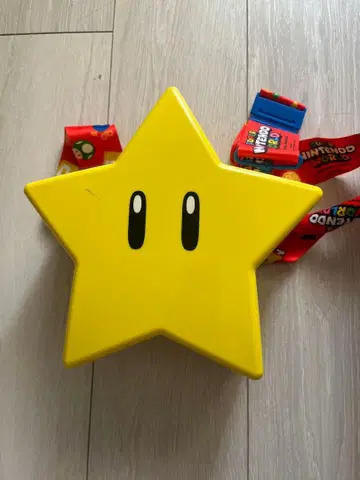 슈퍼 닌텐도 월드 별 모양 백