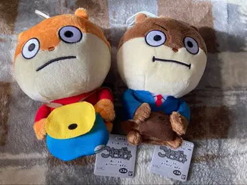 니시무라 유우지 작품 아기 쥐 봉제 인형 2종