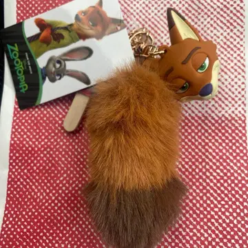 주토피아 시마무라 입체 참 닉 와일드 키링