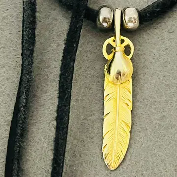 고로즈 전금 콤비 페더 중 하트 휠 페더 M 사슴 끈 비즈 세트