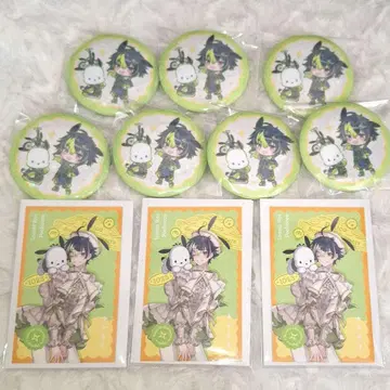 이하 라이 산리오 캔뱃지 폴라로이드