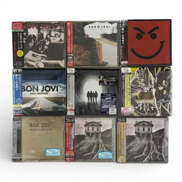 BON JOVI 본 조비 CD 앨범 9장 세트