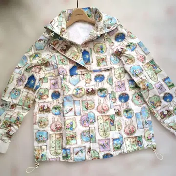 새상품 yukiemon 유키에몽 한정수주품 달력 패턴 샤카 블루종